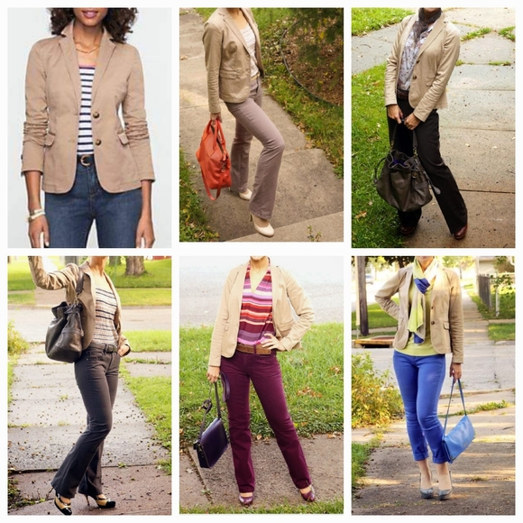 TALBOT Stratch Twill Jacket size, 2P, beige - Picture 1 of 8